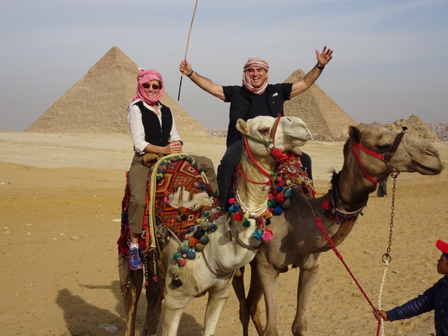 Camel rides through the desert!